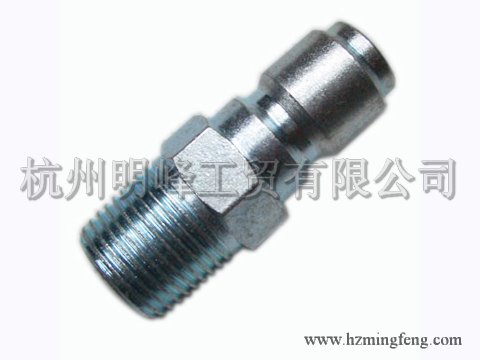 8342422 液压直通3/8“快速接头公接，NPT3/8