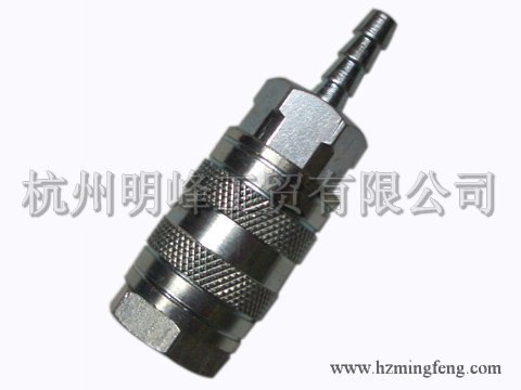 9180401 S21以色列母接 宝塔 铁镀白锌