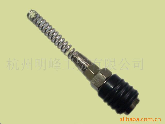 欧美通用锌合金快接(弹簧管接头)