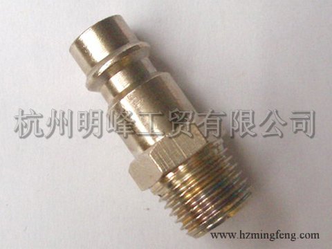 9350223 德式公接ZG1/2M-12.5铜镀镍